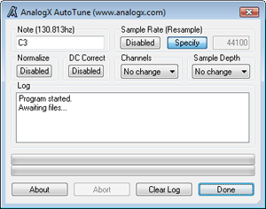 AnalogX AutoTune v2.31